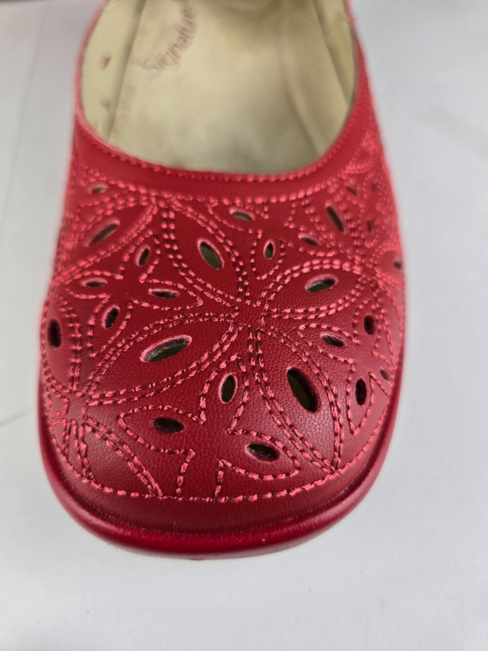 Alegria Women Hayes Ruby Breeze Wedge Heel Comfort Arch Euro 39, US 9 - Picture 9 of 14